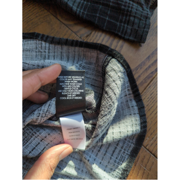 Torrid Fit And Flare Slub Button-Front Top Womens Sz 2 Fairy Y2K Dark Academia - Picture 12 of 12